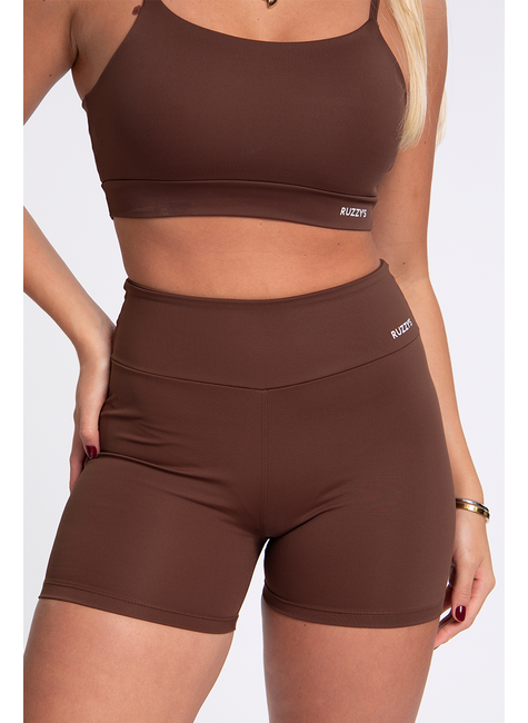 CONJUNTO FITNESS TOP E LEGGING RUZZY´S MOCHA